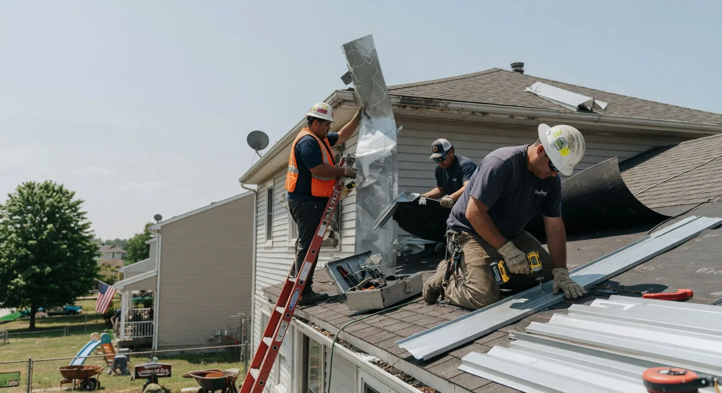 Metal Roof Inspection in Attica, KS